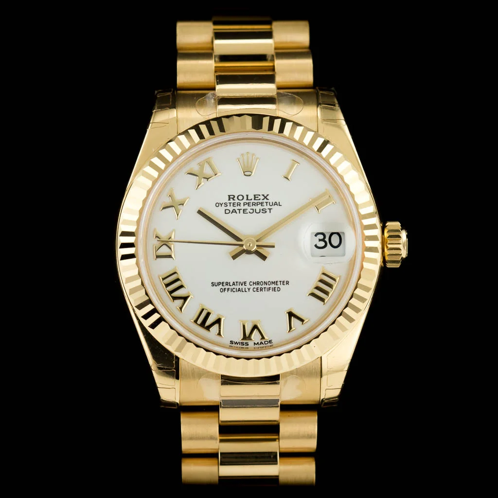 Regal Time — Rolex Datejust 31 ref 178278 Yellow Gold full set UNWORN